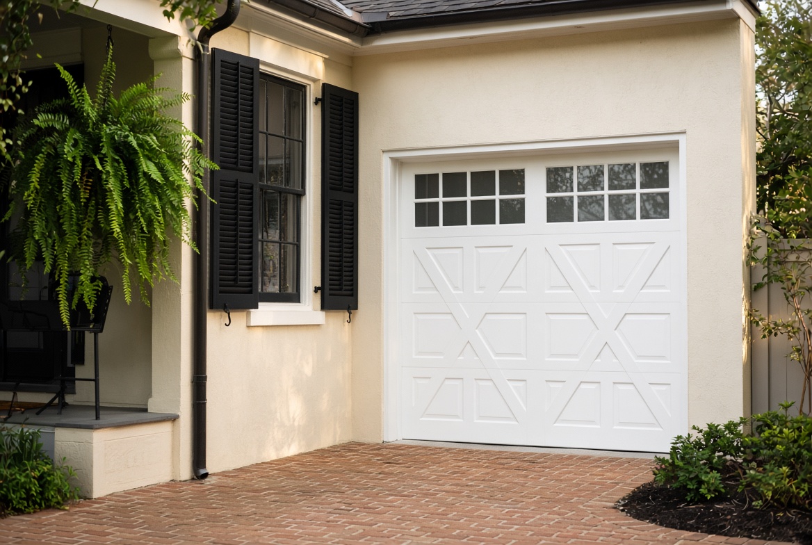 Off-track garage door cable and roller repair in New Orleans